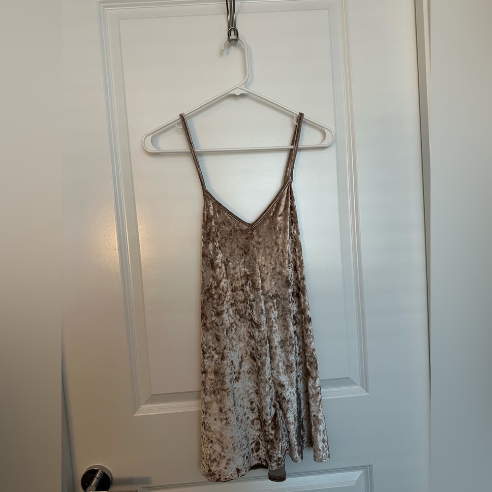 Windsor velvet pink mini dress size S
